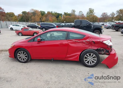 2012 Honda Civic Ex-L z USA, uszkodzony, nr VIN 2HGFG3B16CH533209